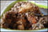 Crumble de lapin au pain d �pice