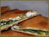 Focaccia aux �pinards, au ch�vre et au pistou