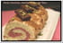 G�teau roul� framboise-chocolat blanc