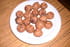 Petits monts au chocolat-noisette