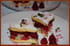 Petits coeurs feuillet�s pistache et framboises