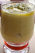 Cr�me de mangue � la cardamome et aux fruits de la passion
