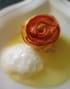 Pomme au four � l �cume de calvados