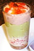 Verrine avocat, saumon, pamplemousse