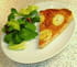 Tarte-flan tomate ch�vre