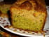 Cake au chocolat blanc et pistaches