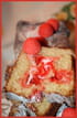 Cake aux fraises Tagada