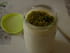 Yaourts au lait d amandes et � la pistache