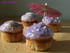 Cupcakes saveur cassis