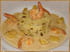 Crevettes �pic�es � l ananas et au lait de coco
