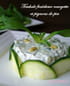 Timbale fra�cheur courgette et pignons de pin
