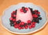 Mini bavarois aux fruits rouges