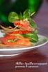 Mille-feuille croquant pomme et saumon fum�