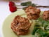 Muffins de linguine au pesto