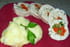 Roulades de poulet vapeur aux l�gumes