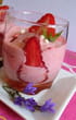 Mousse aux fraises