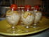 Verrines de tomates s�ch�es au ch�vre