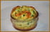 Flan de petits pois � l emmental et au curry
