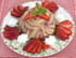Charlottines marbr�es aux fraises