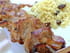 Brochettes d�agneau marin�