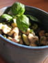 Salade fra�che courgettes et aubergines