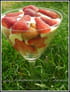 Tiramisu fraises et litchi