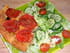 Tarte au comt� et aux tomates