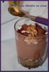 Mousse au chocolat au verre