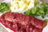 Saumon sauce cerise et curry rouge