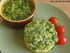 Clafoutis aux f�ves au basilic