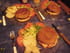 Hamburger am�ricain au pain de viande maison