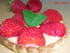 Tartelettes aux fraises, cr�me p�tissi�re � la fraise