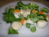 Salade de m�che et Saint-jacques