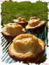 Petits g�teaux coco, chocolat et amandes (sans beurre)