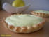 Tarte mousse citron et p�te aux fraises s�ch�es