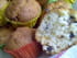 Muffins coco, bananes et chocolat