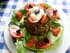 Artichauts farcis aux oeufs poch�s