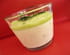 Panna cotta saumon fum� et sa pur�e de concombres