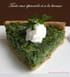 Tarte aux �pinards et � la brousse