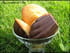Madeleine vanille, tonka et sa coque chocolat�e