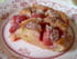 Clafoutis aux fraises sans lactose, sans gluten