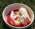 Muffins coeur fondant � la fraise et l orange