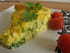 Omelette souffl�e aux courgettes � la ciboulette