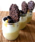 Millet aux pommes, m�res et croquant au chocolat