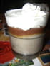D�lice gourmand de banane, chocolat, chantilly