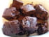 G�teau fondant chocolat et p�pites de nougatine