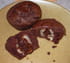 Muffins au chocolat, coeur lychee fondant