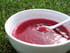 Confiture de framboises et groseilles au miel