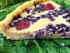 Tarte citron-framboises-myrtilles