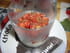 Petite cr�me au miel et tartare de fraises